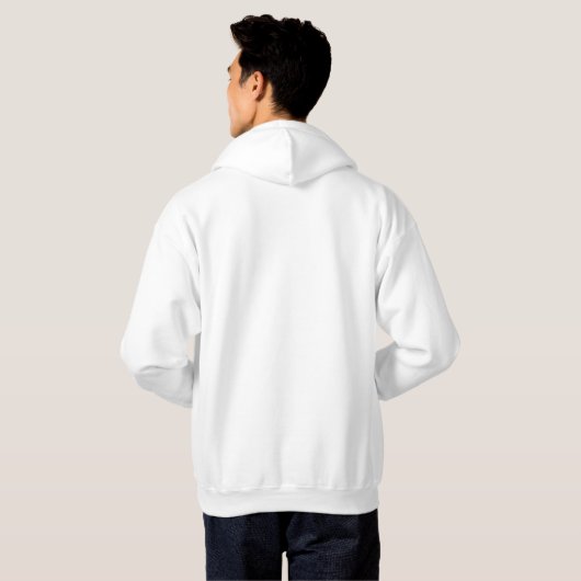 Het strand roept hoodie (Achterkant volledig)