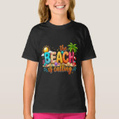 Het strand roept zomerstemming op t-shirt (Voorkant)