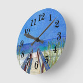 Het strand ronde klok (Hoek)