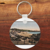 Het strand, San Sebastian, Spanje  Fotochrom Sleutelhanger (Voorkant)