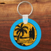 het strand sleutelhanger (Achterkant)