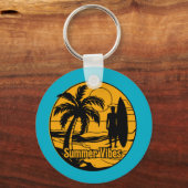 het strand sleutelhanger (Voorkant)