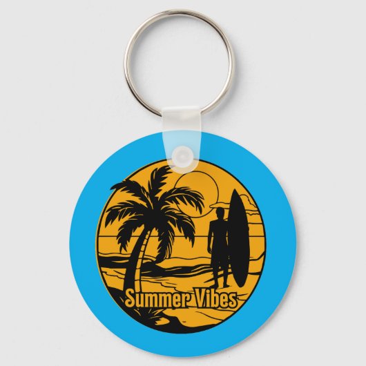 het strand sleutelhanger (Achterkant)