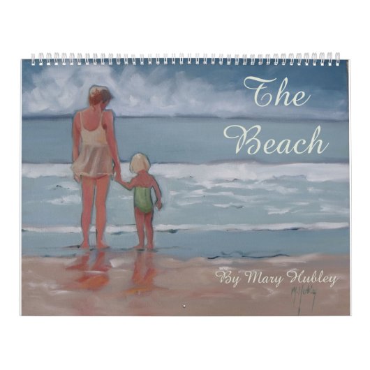 Het strand Surven Zand Zon Kalender (Hoes)