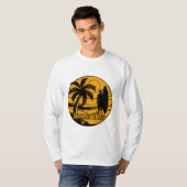 het strand t-shirt (Voorkant volledig)