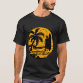 het strand t-shirt (Voorkant)