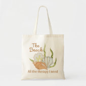 Het strand tote bag (Voorkant)