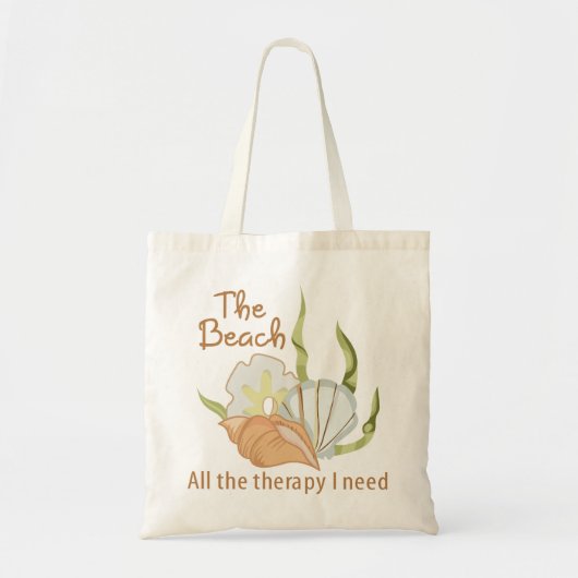 Het strand tote bag (Voorkant)