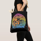 Het strand tote bag (Dichtbij)