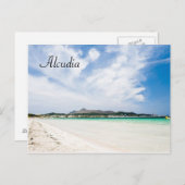 Het strand van Alcudia Briefkaart (Voorkant / Achterkant)