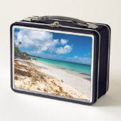 Het strand van Anse Canot op Marie-Galante (Voorkant)