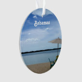 Het Strand van Bahama Ornament (voorkant)