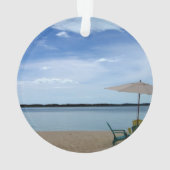 Het Strand van Bahama Ornament (achterkant)