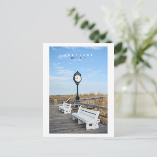 Het Strand van Bethany, Delaware Briefkaart (Staand voorkant)
