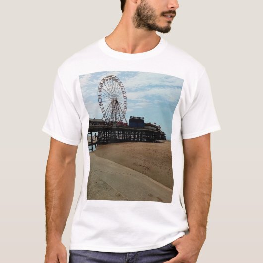 Het strand van Blackpool T-shirt (Voorkant)