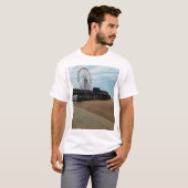 Het strand van Blackpool T-shirt (Voorkant volledig)