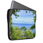 Het strand van Cairns Laptop Sleeve (Voorkant Rechts)