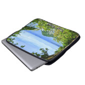 Het strand van Cairns Laptop Sleeve (Voorkant onderkant)