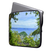 Het strand van Cairns Laptop Sleeve (Voorkant Links)