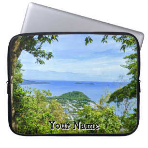 Het strand van Cairns Laptop Sleeve