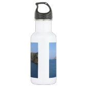 Het strand van Coatinha Waterfles (Achterkant)