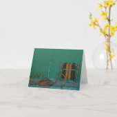 Het Strand van de teer Kaart (Gele Bloem)