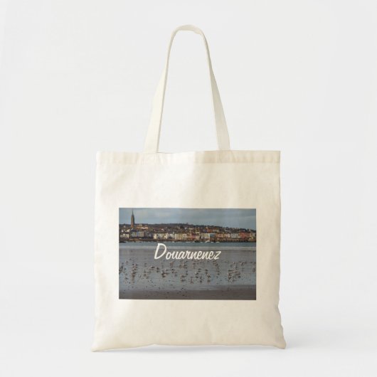 Het strand van Douarnenez Tote Bag (Voorkant)