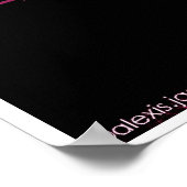 Het strand van Edgewater in 2006 Poster (Hoek)