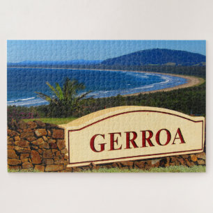 het strand van gerroa op 7 mijl legpuzzel