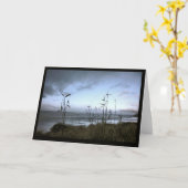 Het Strand van het bamboe Kaart (Gele Bloem)