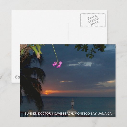 Het Strand van het Hol van de mooie Arts van de Briefkaart (Voorkant / Achterkant)