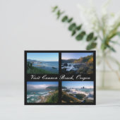 Het Strand van het Kanon van het bezoek, Oregon Briefkaart (Staand voorkant)