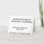 HET STRAND VAN HET MAANLICHT MET WOODIE-2JPEC KAART (Achterkant)