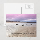 Het strand van Noord-Berwick in Schotland, briefka Briefkaart (Voorkant / Achterkant)