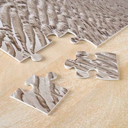 Het strand van Noord-Berwick in Schotland Legpuzzel (Zijkant)