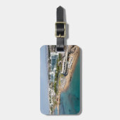 Het strand van Paphos SODAP en het hotel Amavi Bagagelabel (Voorkant verticaal)