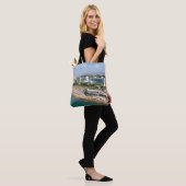 Het strand van Paphos SODAP en het hotel Amavi Tote Bag (Op model)