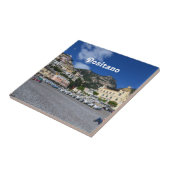 Het Strand van Positano Tegeltje (Zijkant)