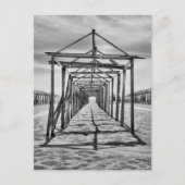 Het strand van Povoa de Varzim in Portugal Briefkaart (Voorkant)