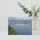 het strand van rio briefkaart (Staand voorkant)