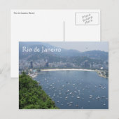 het strand van rio briefkaart (Voorkant / Achterkant)