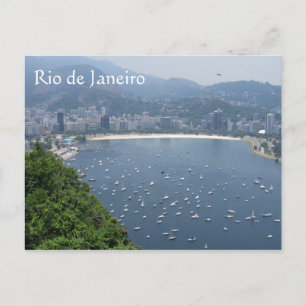 het strand van rio briefkaart