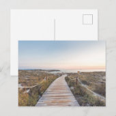 Het Strand van S Pujols in Dawn Briefkaart (Voorkant / Achterkant)