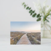 Het Strand van S Pujols in Dawn Briefkaart (Staand voorkant)
