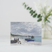 Het strand van Sainte-Adresse - Claude Monet Briefkaart (Staand voorkant)