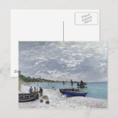 Het strand van Sainte-Adresse - Claude Monet Briefkaart (Voorkant / Achterkant)