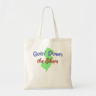Het strand van Shore New Jersey omlaag Tote Bag