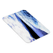 Het strand van Twilight in schaduwen van blauw Magneet (Rechterzijde)