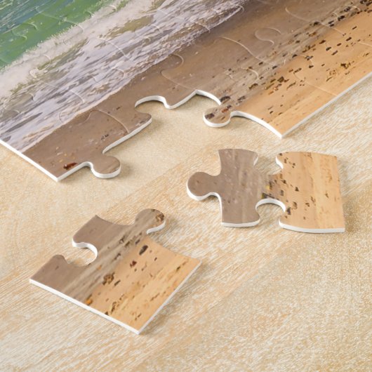 Het strand van Zuid-Californië en pier in San Clem Legpuzzel (Zijkant)