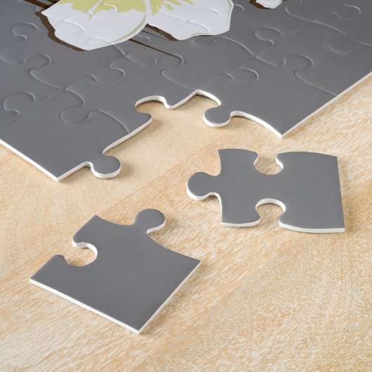 Het strandleven legpuzzel (Zijkant)